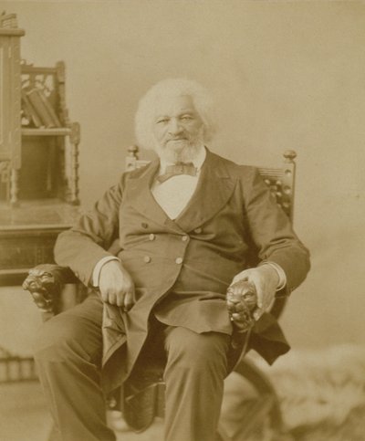 Portrait of Frederick Douglass (1818-95) av American Photographer