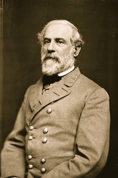 Porträtt av general Robert E. Lee av American Photographer