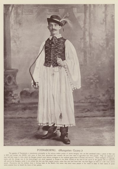 Posnabornu, ungersk zigenare av American Photographer