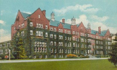 Poughkeepsie: Lathrop Hall, Vassar College (färgfoto) av American Photographer
