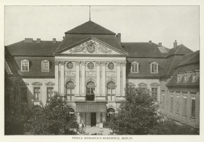 Prince Bismarcks Residence, Berlin (svartvitt fotografi) av American Photographer