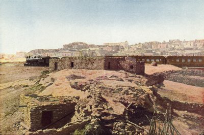 Pueblo of Laguna, New Mexico (färgad bild) av American Photographer
