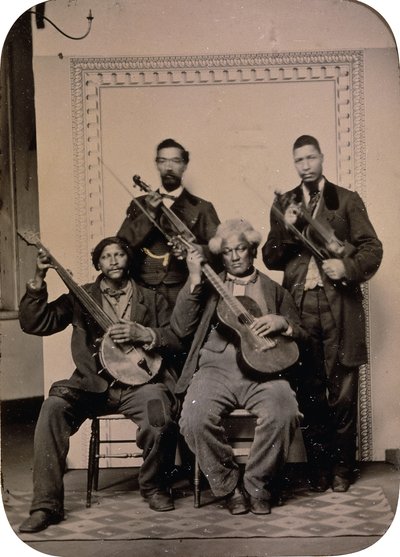 Kvartett, 1865 av American Photographer
