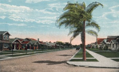 San Diego, Kalifornien: Residence Street (färgfoto) av American Photographer