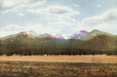 San Francisco Mountains, Arizona (färgat foto) av American Photographer