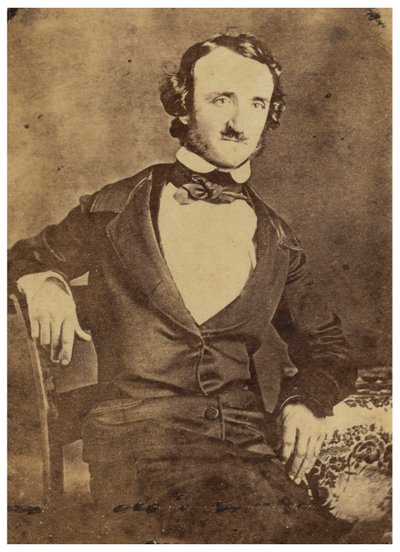 Sittande porträtt av Edgar Allan Poe. 1876 (Daguerreotypi) av American Photographer