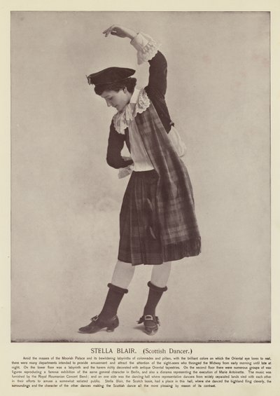 Stella Blair, skotsk dansare av American Photographer