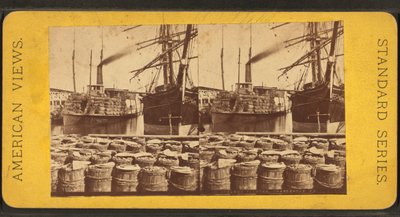 Stereoskopisk bild av ångbåten "Planter", Charleston, S.C. av American Photographer
