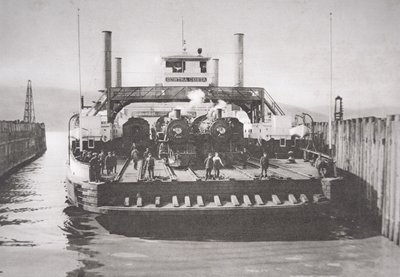 Contra Costa Ferry, ca 1920 (s/v foto) av American Photographer