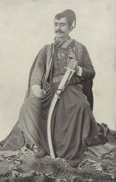 Den persiske svärdsmannen och dansaren av American Photographer