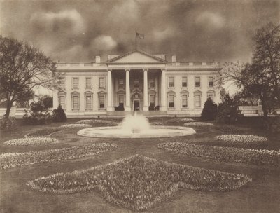 Vita huset (svartvitt foto) av American Photographer