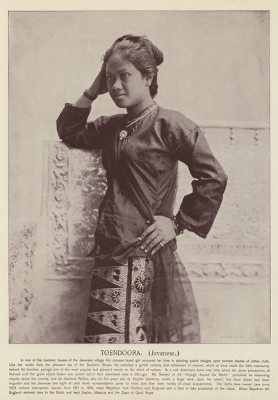 Toendoora, javanesiska av American Photographer