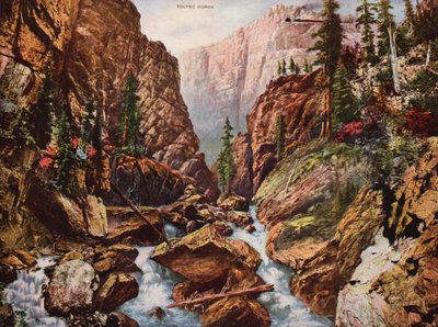 Toltec Gorge (färgfoto) av American Photographer