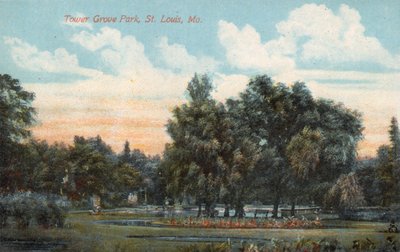 Tower Grove Park, St Louis, Mo (färgfoto) av American Photographer