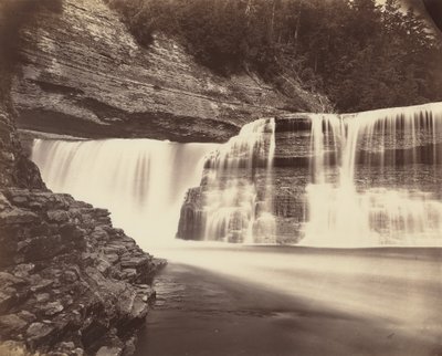 Trenton Falls, New York,ca. 1870 (foto) av American Photographer