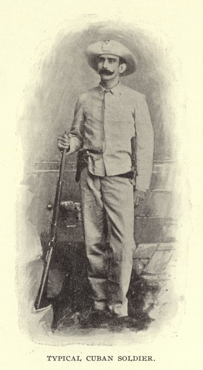 Typisk kubansk soldat av American Photographer