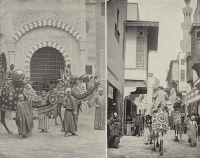 Typiska scener på Cairo Street av American Photographer