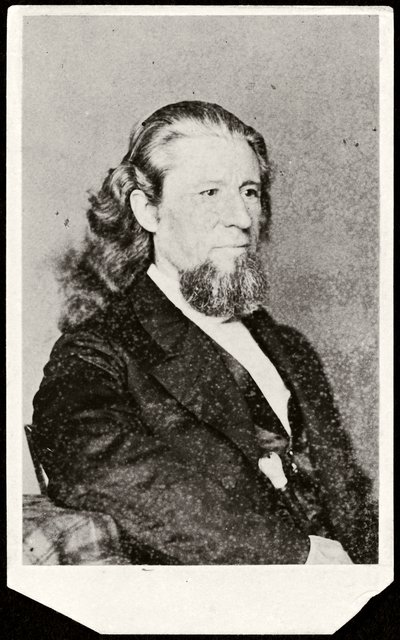 Oidentifierad man (svartvitt foto) av American Photographer