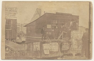 W. D. Kerfoot Block, 1871 av American Photographer