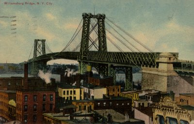 Williamsburg Bridge, New York City, USA (färgfoto) av American Photographer