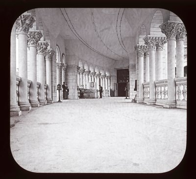 Worlds Columbian Exposition: Fisheries Colonade, Chicago, 1893 (lanternbild) av American Photographer