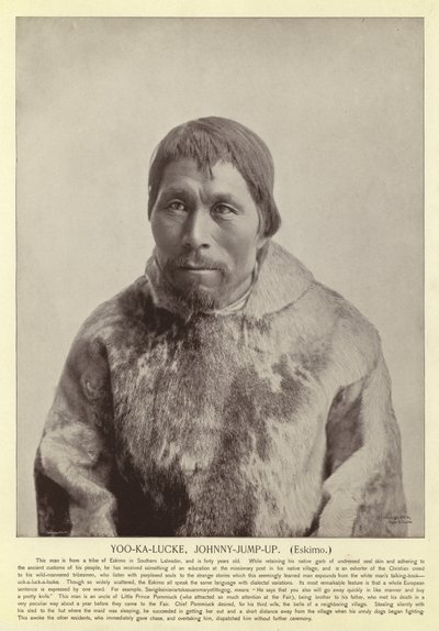 Yoo-Ka-Lucke, Johnny-Jump-Up, Eskimo av American Photographer