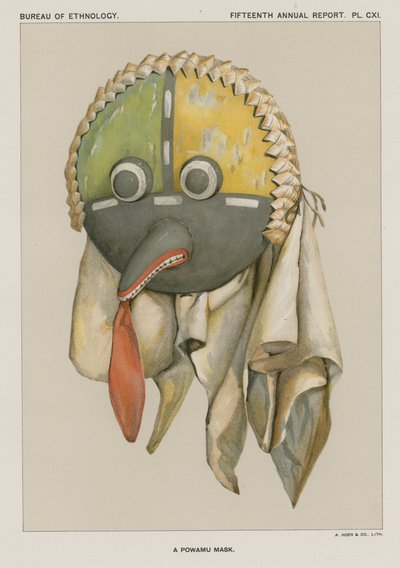 En Powamu-mask av American School