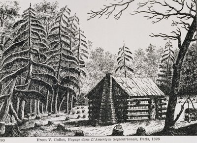 A frontier cabin, från 