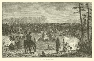 Ett nattläger, december 1862 av American School