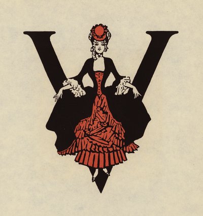 Amerikanska varumärken och enheter: Conde Nast Publications, Vogue, New York (litho) av American School