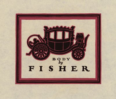 Amerikanska varumärken och enheter: Fisher Body Corporation, Detroit (litho) av American School