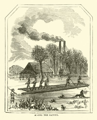 Bland de Bayous, mars 1863 av American School