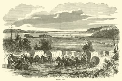 Ett armétåg, november 1862 av American School