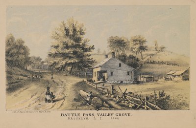 Battle Pass, Valley Grove, 1866 av American School