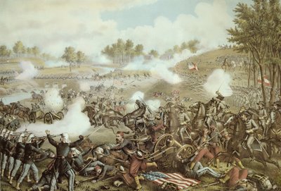 Slaget vid First Bull Run av American School