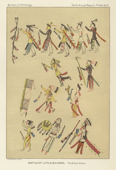 Slaget vid Little Bighorn av American School