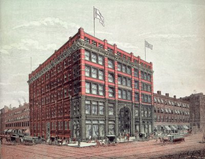 Bloomingdales Souvenir, 1886 av American School