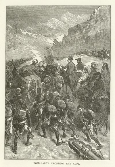 Bonaparte korsar Alperna av American School