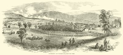 Boonesboro och Turners Gap, från väst, september 1862 av American School