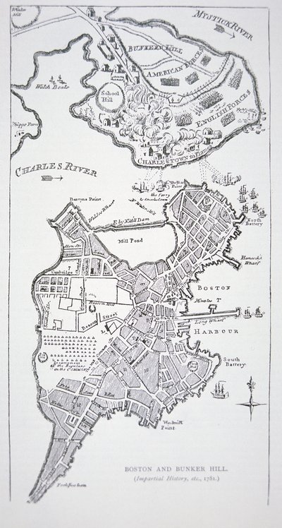 Boston och Bunker Hill av American School