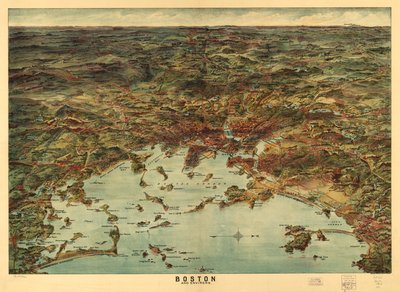 Boston med omnejd, c.1905 av American School