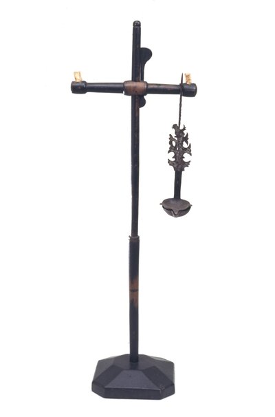 Ljusstake, c. 1710-1730 (lönn) av American School