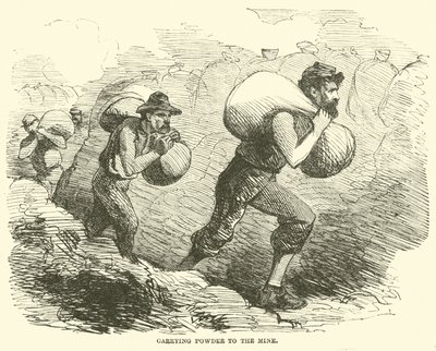 Bära krut till gruvan, juli 1864 av American School