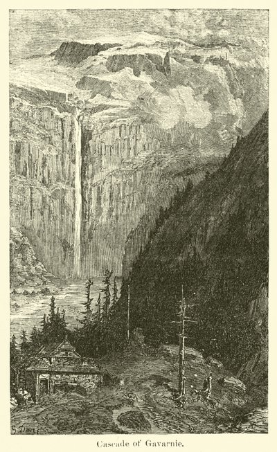 Kaskad av Gavarnie av American School