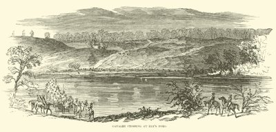 Kavalleriövergång vid Elys Ford, januari-april 1863 av American School