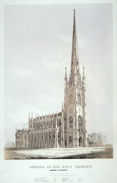 Church of the Holy Trinity, Brooklyn Heights av American School