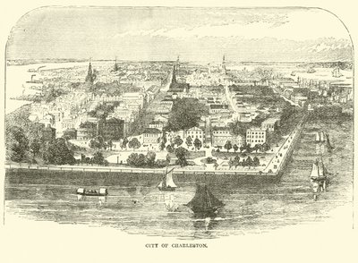 Staden Charleston, maj 1862 av American School