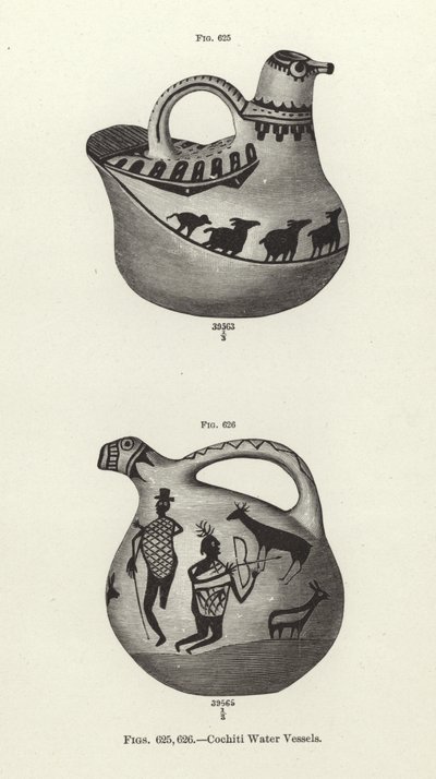 Cochiti vattenkärl av American School