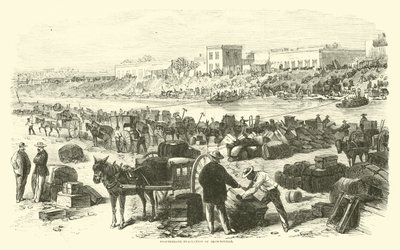 Konfedererade evakuering av Brownsville, november 1863 av American School