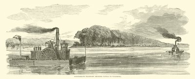 Konfedererade transporter som förde boskap till Vicksburg, februari 1863 av American School